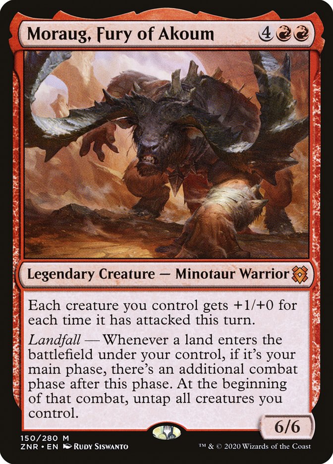 Moraug, Fury of Akoum [Zendikar Rising] | Nerdhalla Games