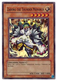 Zaborg the Thunder Monarch [DR2-EN135] Super Rare | Nerdhalla Games