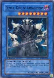 Demise, King of Armageddon [SOI-EN035] Super Rare | Nerdhalla Games