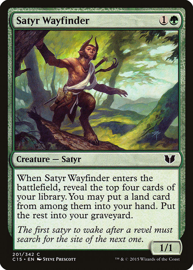 Satyr Wayfinder [Commander 2015] | Nerdhalla Games