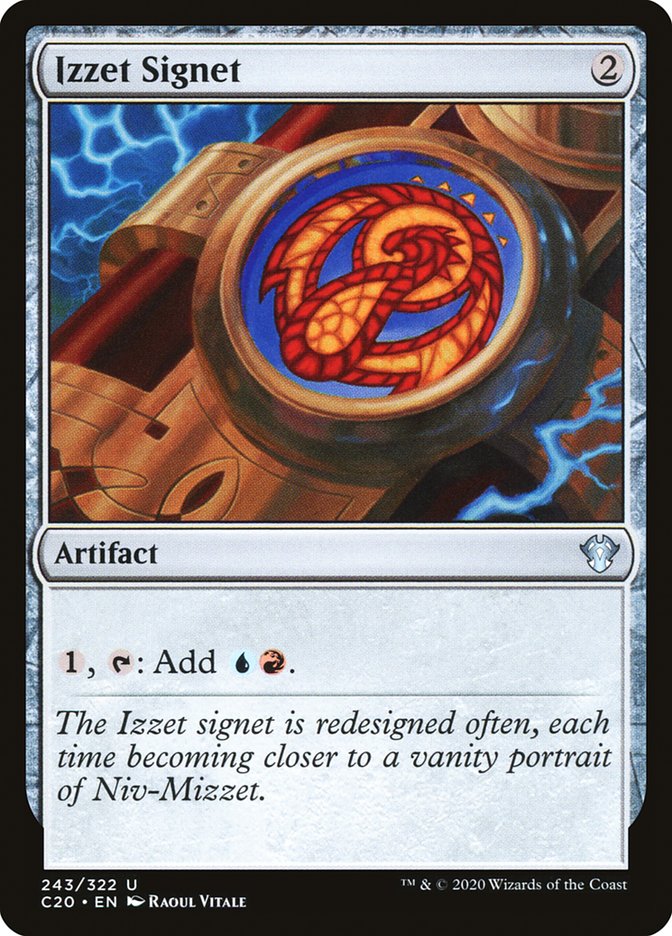 Izzet Signet [Commander 2020] | Nerdhalla Games