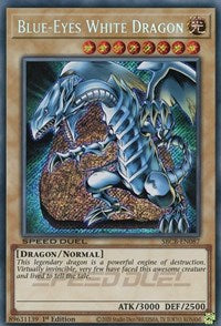 Blue-Eyes White Dragon (Secret) [SBCB-EN087] Secret Rare | Nerdhalla Games