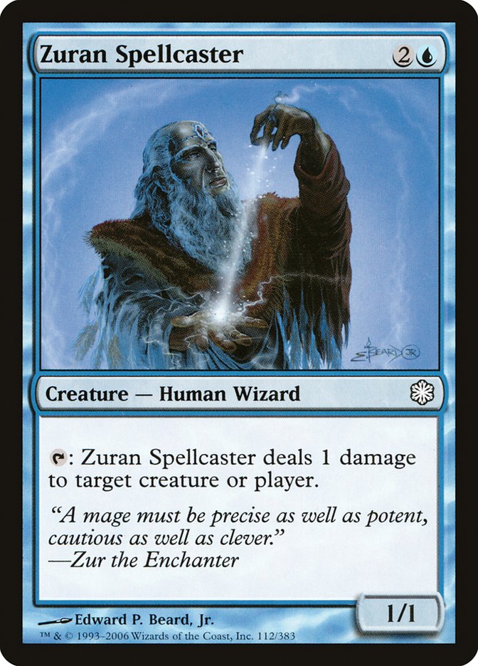 Zuran Spellcaster [Coldsnap Theme Decks] | Nerdhalla Games