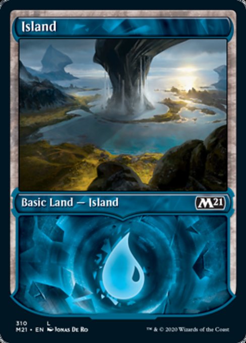 Island (Showcase) [Core Set 2021] | Nerdhalla Games