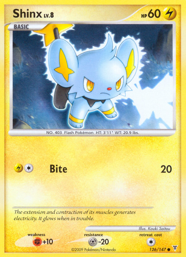 Shinx (126/147) [Platinum: Supreme Victors] | Nerdhalla Games