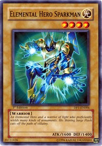 Elemental Hero Sparkman [DP1-EN004] Common | Nerdhalla Games