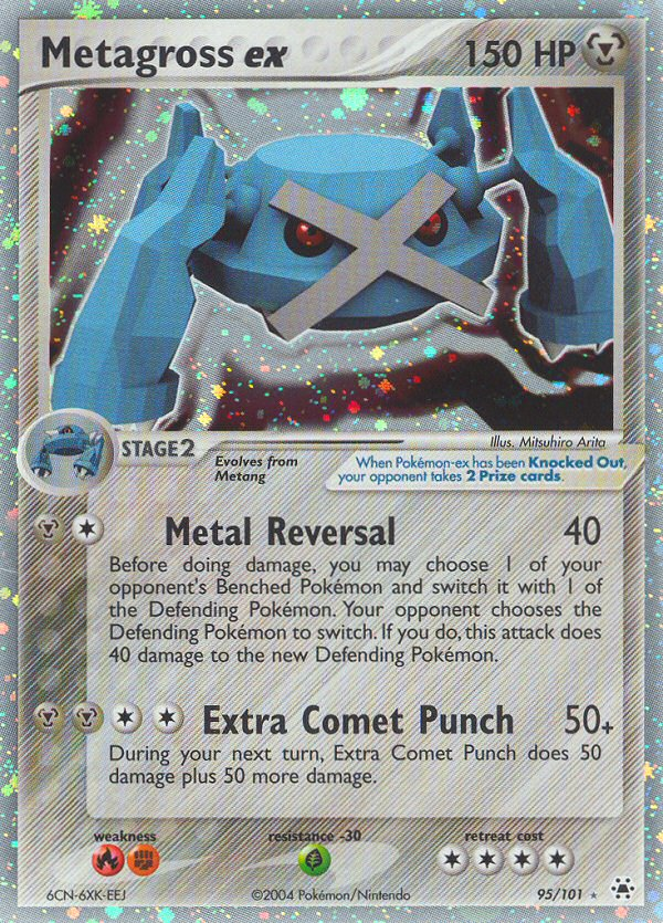 Metagross ex (95/101) [EX: Hidden Legends] | Nerdhalla Games