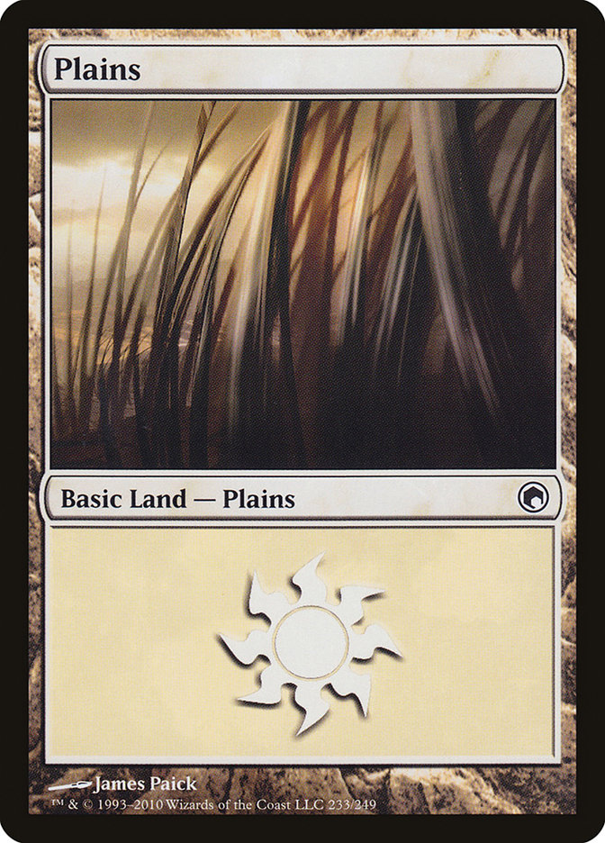 Plains (233) [Scars of Mirrodin] | Nerdhalla Games