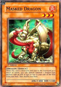 Masked Dragon [SD1-EN009] Common | Nerdhalla Games