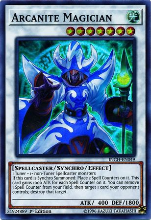 Arcanite Magician [INCH-EN049] Super Rare | Nerdhalla Games