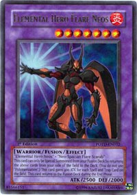 Elemental Hero Flare Neos [POTD-EN032] Ultra Rare | Nerdhalla Games