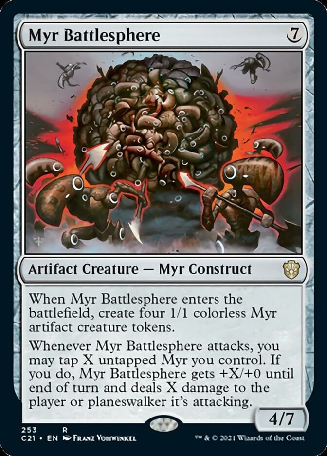 Myr Battlesphere [Commander 2021] | Nerdhalla Games