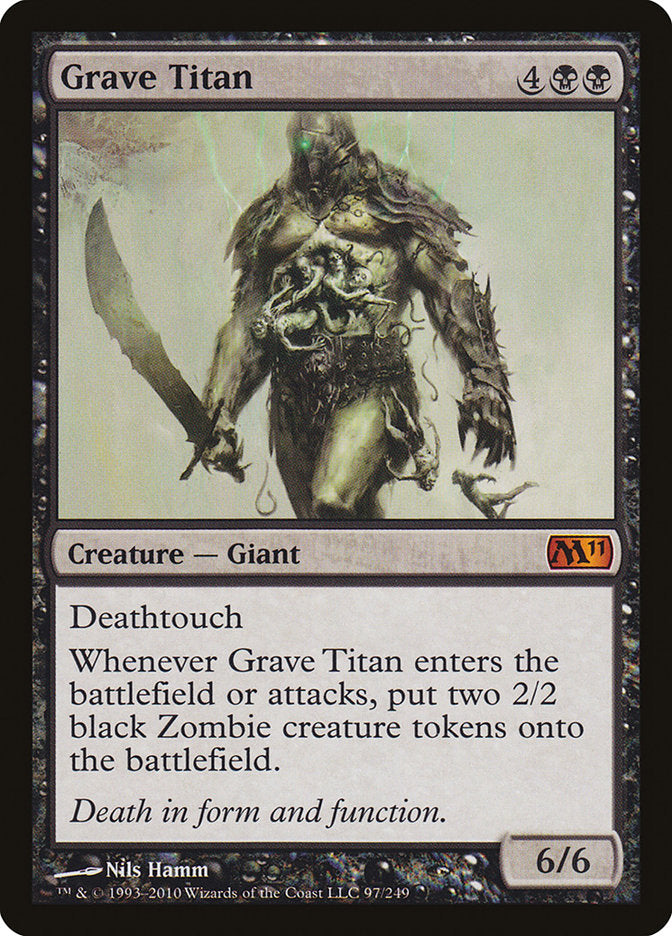 Grave Titan [Magic 2011] | Nerdhalla Games