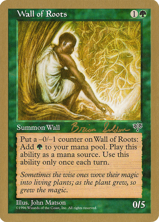 Wall of Roots (Brian Selden) [World Championship Decks 1998] | Nerdhalla Games