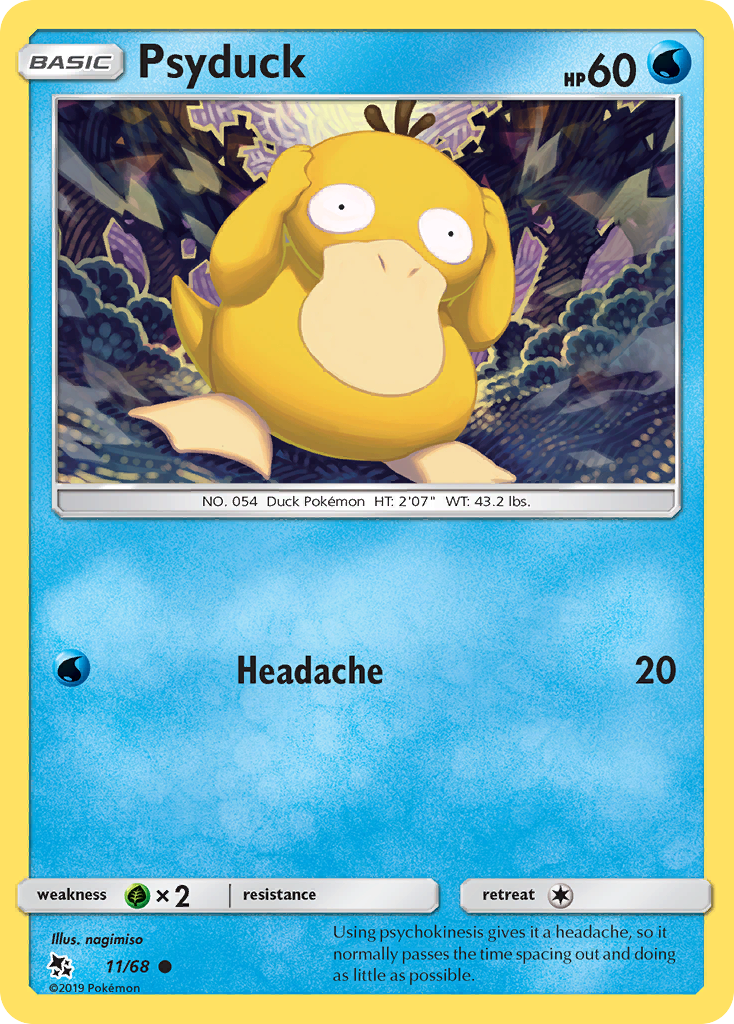 Psyduck (11/68) [Sun & Moon: Hidden Fates] | Nerdhalla Games