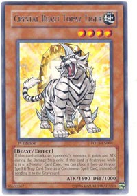 Crystal Beast Topaz Tiger [FOTB-EN004] Rare | Nerdhalla Games