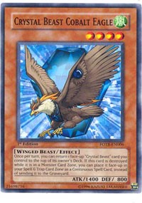 Crystal Beast Cobalt Eagle [FOTB-EN006] Common | Nerdhalla Games