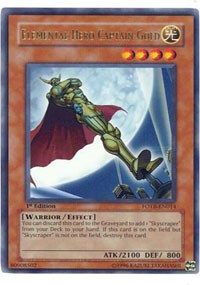 Elemental Hero Captain Gold [FOTB-EN014] Ultra Rare | Nerdhalla Games