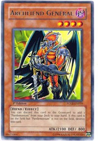 Archfiend General [FOTB-EN019] Rare | Nerdhalla Games