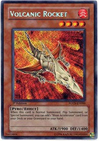 Volcanic Rocket [FOTB-EN000] Secret Rare | Nerdhalla Games