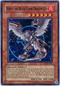 Horus the Black Flame Dragon LV6 [DR3-EN007] Super Rare | Nerdhalla Games