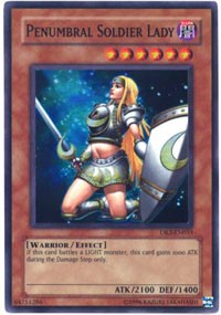 Penumbral Soldier Lady [DR3-EN033] Super Rare | Nerdhalla Games