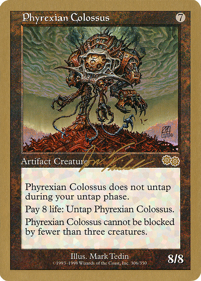 Phyrexian Colossus (Jon Finkel) [World Championship Decks 2000] | Nerdhalla Games