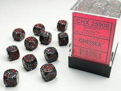 Chessex Dice - 12mm d6 Dice Block (36 Dice) | Nerdhalla Games