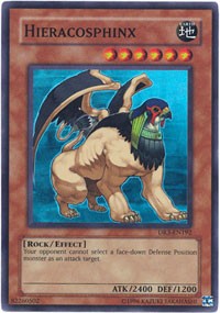 Hieracosphinx [DR3-EN192] Super Rare | Nerdhalla Games