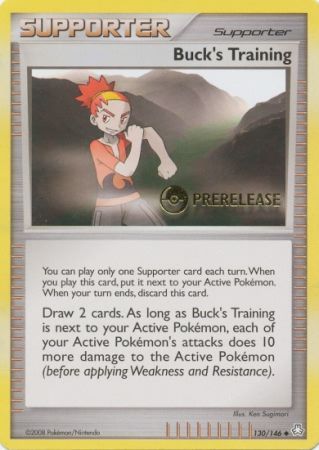 Bucks Training (130/146) (Prerelease Promo) [Diamond & Pearl: Legends Awakened] | Nerdhalla Games