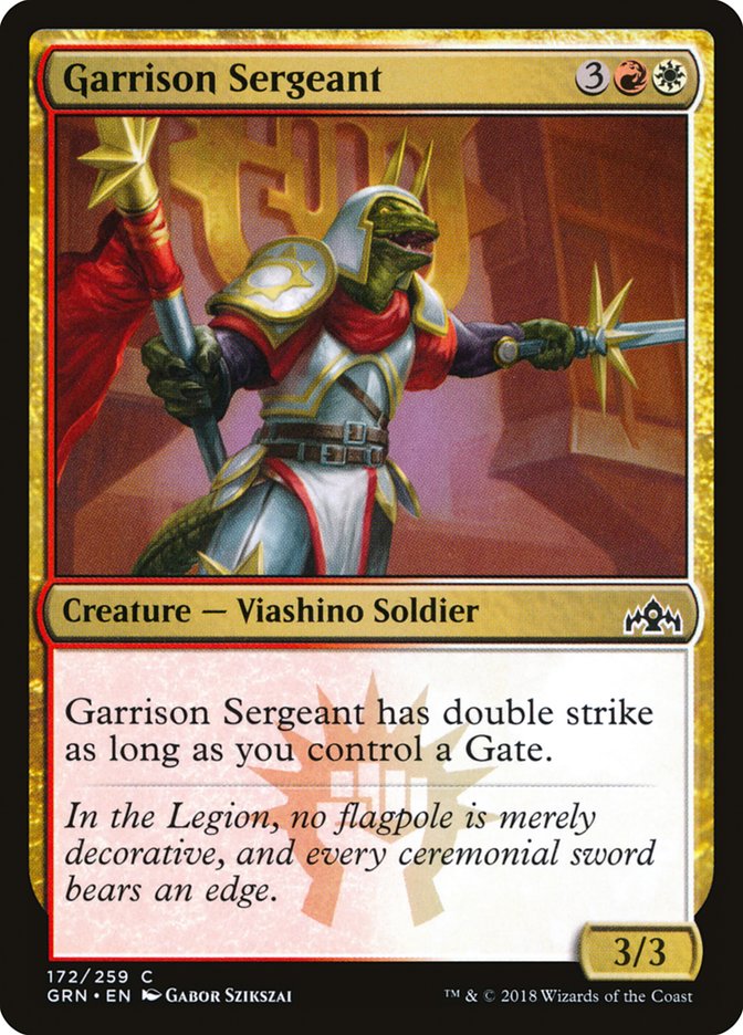 Garrison Sergeant [Guilds of Ravnica] | Nerdhalla Games