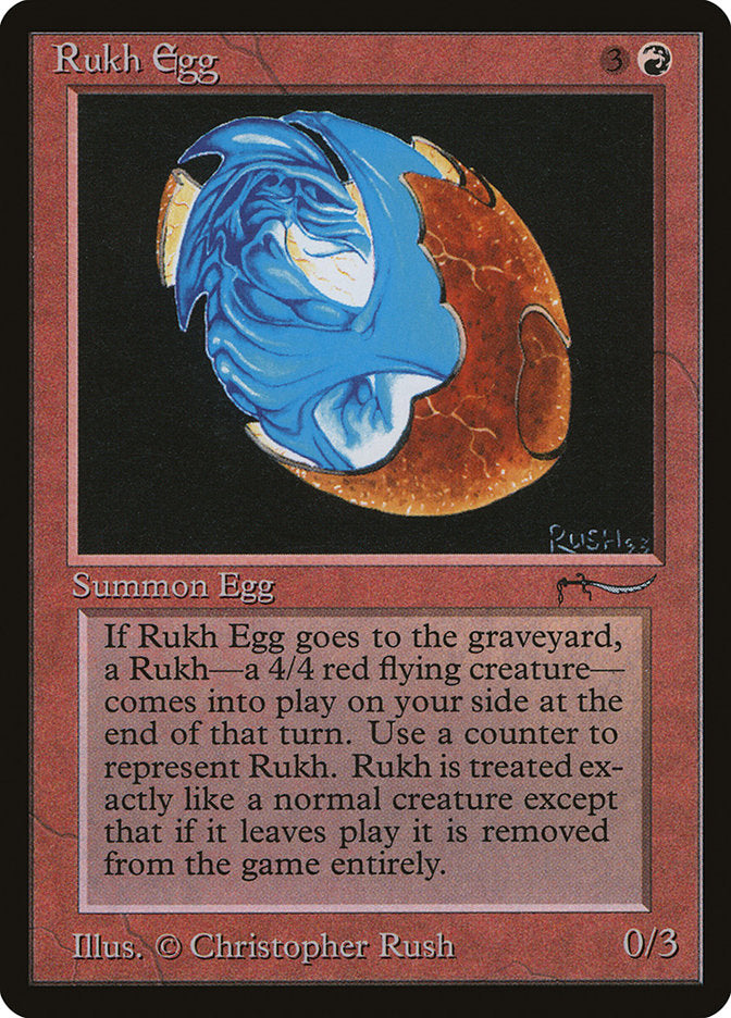 Rukh Egg (Dark Mana Cost) [Arabian Nights] | Nerdhalla Games