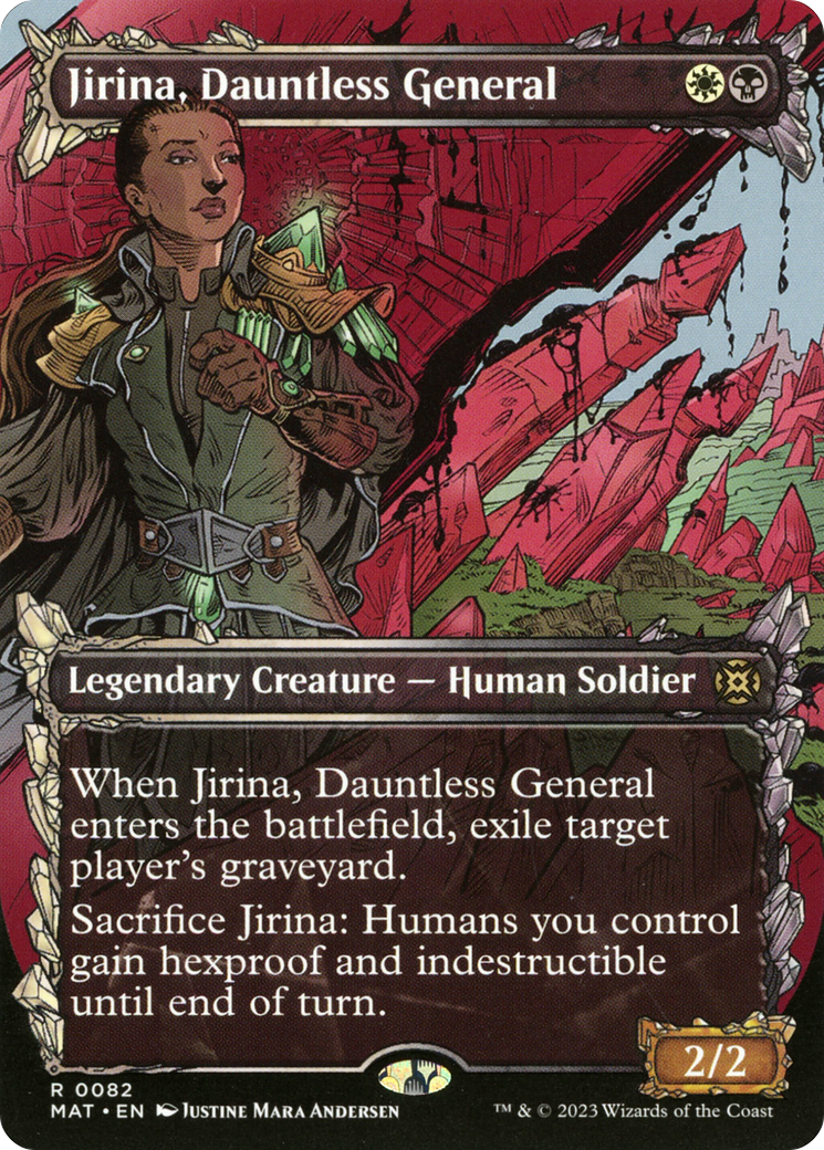 Jirina, Dauntless General (Showcase) [March of the Machine: The Aftermath] | Nerdhalla Games