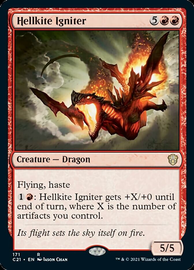 Hellkite Igniter [Commander 2021] | Nerdhalla Games