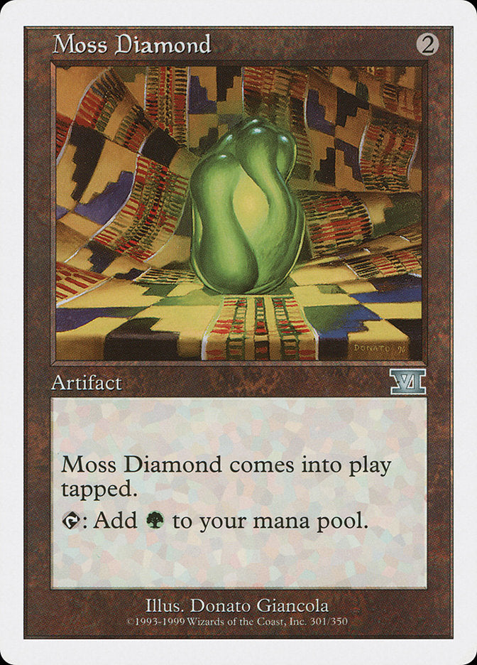 Moss Diamond [Classic Sixth Edition] | Nerdhalla Games