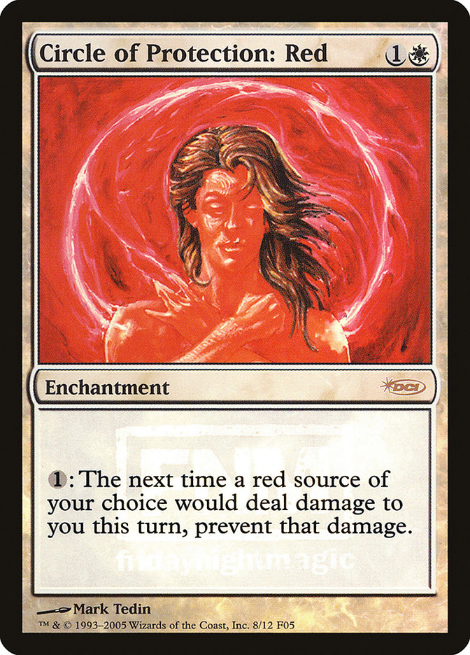 Circle of Protection: Red [Friday Night Magic 2005] | Nerdhalla Games