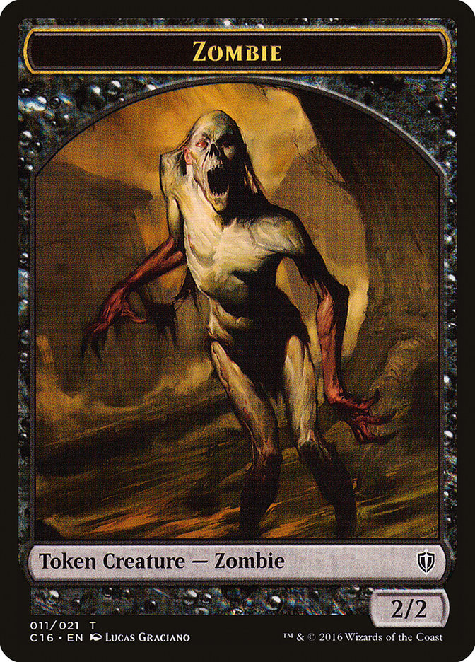 Zombie [Commander 2016 Tokens] | Nerdhalla Games