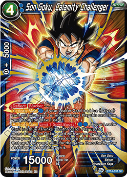 Son Goku, Calamity Challenger (BT14-037) [Cross Spirits] | Nerdhalla Games