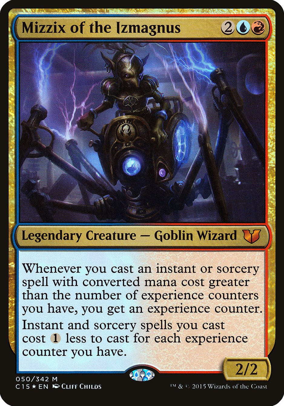 Mizzix of the Izmagnus (Oversized) [Commander 2015 Oversized] | Nerdhalla Games