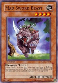 Mad Sword Beast [SD09-EN004] Common | Nerdhalla Games