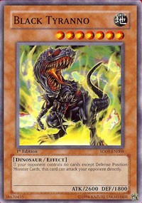 Black Tyranno [SD09-EN008] Common | Nerdhalla Games