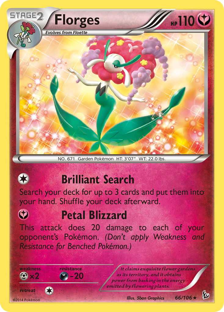 Florges (66/106) [XY: Flashfire] | Nerdhalla Games