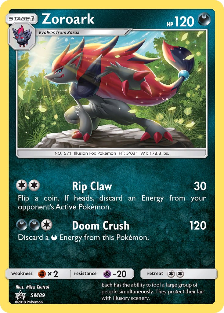 Zoroark (SM89) [Sun & Moon: Black Star Promos] | Nerdhalla Games