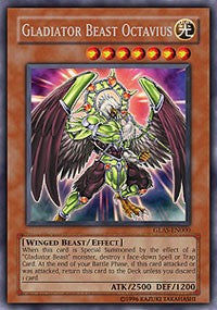 Gladiator Beast Octavius [GLAS-EN000] Secret Rare | Nerdhalla Games