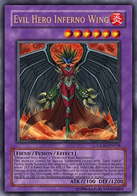 Evil Hero Inferno Wing [GLAS-EN038] Ultra Rare | Nerdhalla Games