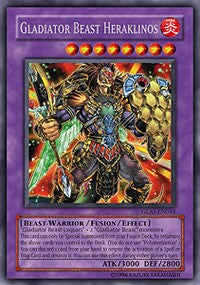 Gladiator Beast Heraklinos [GLAS-EN044] Secret Rare | Nerdhalla Games