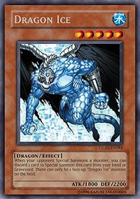 Dragon Ice [GLAS-EN084] Secret Rare | Nerdhalla Games