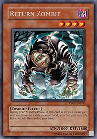 Return Zombie [PP01-EN006] Secret Rare | Nerdhalla Games