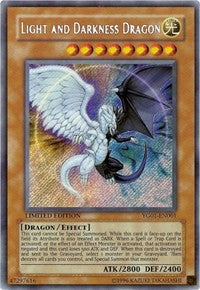 Light and Darkness Dragon [YG01-EN001] Secret Rare | Nerdhalla Games