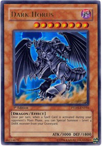 Dark Horus [PTDN-EN016] Ultra Rare | Nerdhalla Games